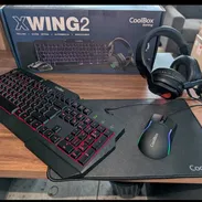 Combo 4 en 1 Teclado+Mouse+Audífonos+Mousepad - Img 58000128