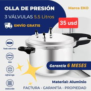 Olla de Presión de 3 Válvulas - Img 56522470