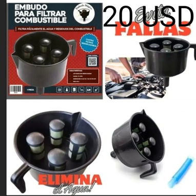 Embudos con filtros de 4 torres para gasolina y petroleo - Img 120243138