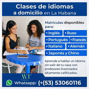 Clases de Idiomas a domicilio en La Habana: inglés, ruso, francés, alemán, japonés, italiano y chino. - Img 55597067