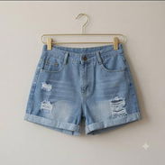 Short de Mezclilla con Rasgaduras y Dobladillo 12 - Img 56915452