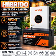 Rebaja kit solar 6.5kw + bateria 5kwh a 2300usd, incluyo transporte! - Img 57979194