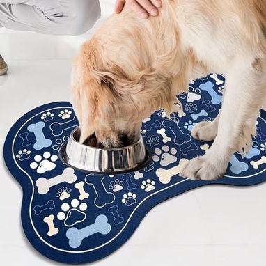 Tapetes Antiderrapantes para Comederos de Mascotas - Img 117853249