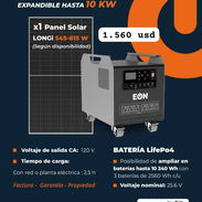 Estación de carga 2KW con panel solar EÓN - Img 54960994