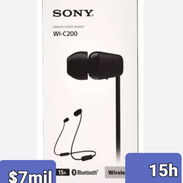Audífonos inhalambricos Sony deportivos de collar - Img 55736755
