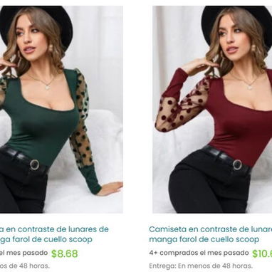 CAMISETAS / TOPS / BLUSAS de mujer | Ropa de mujer - 3/6
