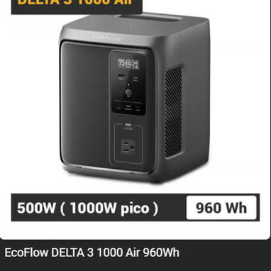 Estaciones de Energía Marca Ecoflow de diferentes modelos - 6/10