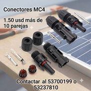 Conectores MC4 para instalación de Kits y paneles solares - Img 57152631