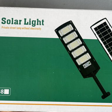 Ventilador recargable y lámpara solar de alta potencia - 2/3