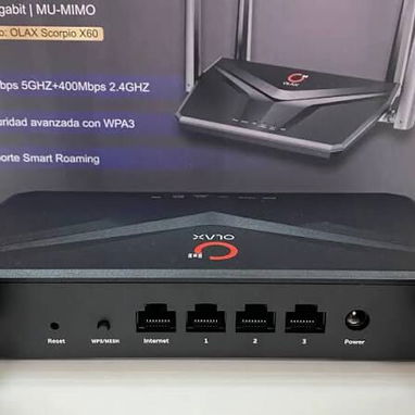 Router Gigabit OLAX X60 Wifi Dual Bond AC1200  VPN SELLADOS EN CAJA 63142460 - 2/2