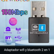 Adaptador wifi y bluetooth 2 en 1 - Img 55922745
