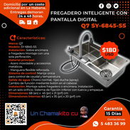 💧 INTELIGENTE 💧 FREGADERO PARA COCINA INTELIGENTE CON PANTALLA. MENSAJERÍA CON FACTURA Y GARANTÍA. TLF 54833699 - Img 53254138