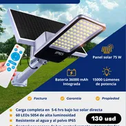 Lámpara solar de 800w. Nueva con garantía - Img 54801900