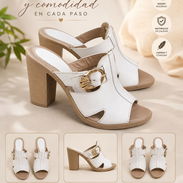 ✨️ Tacones blancos de uso - Img 57001615