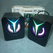 🔊 Bocinas RGB nuevas para laptop y PC en 8 USD - Img 55814071