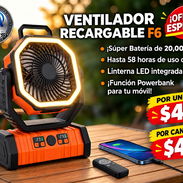 🌬️ VENTILADOR RECARGABLE F6 — $47 / $42 POR CANTIDAD... - Img 57952304