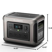 ALLPOWERS R1500 LITE - Estación de Energía Portátil  ✅Capacidad: 1056Wh | Potencia: 1600W ✅Batería LiFePO4 630usd - Img 57220868