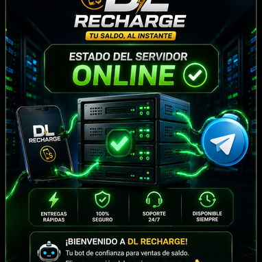 📱 RECARGA DE SALDO MÓVIL - DL RECHARGE ⚡ Pago con Stars, QvaPay y Transferencia - Img 125767586