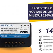 Protector de voltaje 220V/ 20A Milexus de línea) - Img 53063125
