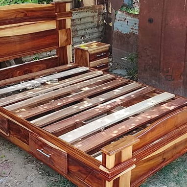 Camas de madera - 3/4