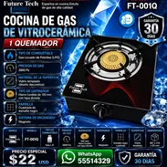 COCINA DE GAS DE VITROCERÁMICA 1 QUEMADOR, FACTURA Y GARANTÍA. NUEVA EN SU CAJA. VARIEDAD DE COCINAS - Img 57825101