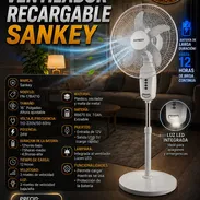 🍃 VENTILADOR 🍃 RECARGABLE SANKEY 16". MENSAJERIA CON FACTURA Y GARANTIA. 📲 54833699 - Img 56054802