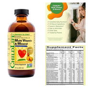 Multivitamina y minerales para bebés, niños, niños pequeños y adolescentes - 8 oz - Img 52762045