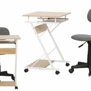 Mesa de escritorio con silla giratoria - Img 56109389