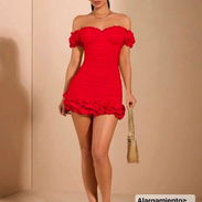 Vendo vestido rojo shein nuevo - Img 57015007