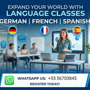 Clases de alemán, francés, español presencial u online - Img 55824130