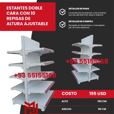 ESTANTES Y GONDOLAS PARA NEGOCIOS - 3/7