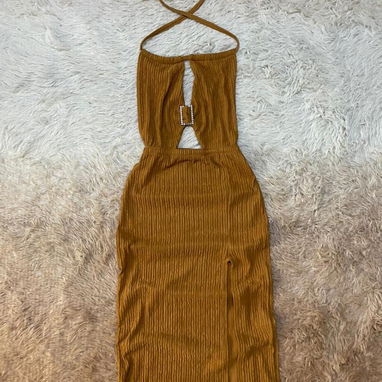 Vestidos largos con tira de flor, de aro, de hebilla, de vuelo y más productos - Img 124841941