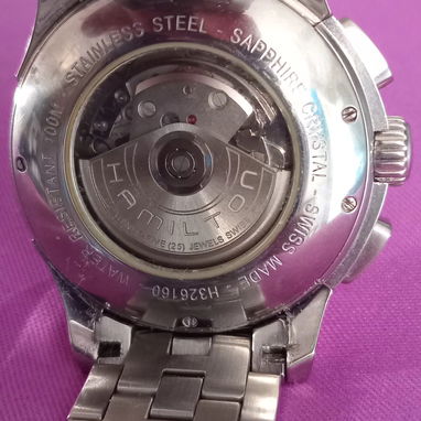 En venta hermoso reloj HAMILTON jazzmaster 42mm chronograph automatico como nuevo... - 2/3
