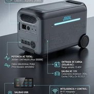 Estacion de energia Jekal 3000w con pico de 5000w y 2560wh 1350 usd 💸 - Img 57019836