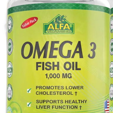 🐟 Omega 3 Alfa Aceite de Pescado 100tabletas de 1000mg 12USD - Img 100663958