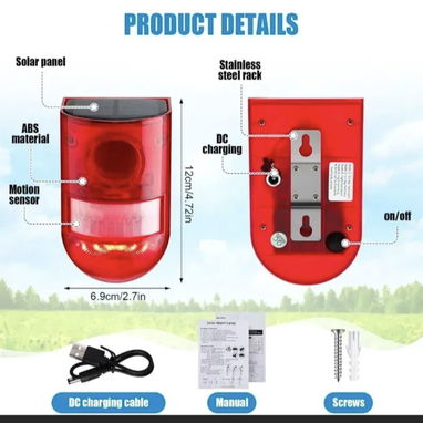 Alarma solar con sensor de movimiento - 2/2