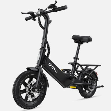 DYU 14" Folding Electric Bike for Adults Teens, 350W 36V/7.8AH, Commuter City🔥 - Img 122493827