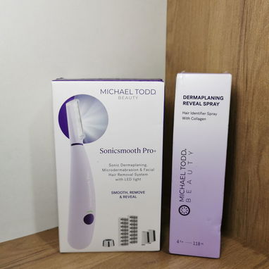 ​✨ Dermaplaning Sónico Michael Todd Sonicsmooth Pro+, Spray de Regalo – $80 USD - 2/2