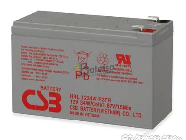 Batería 12V 9A* Batería nueva para moto/ Baterías para backup - Img 62327835