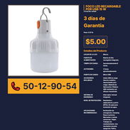 FOCO LED RECARGABLE POR USB 15W VPT# -0030 - Img 56243251