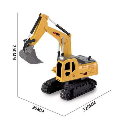 Excavadora RC Die-Cast 1:24 – Ingeniería en Movimiento para Niños (+6 años) | videojuegoshabana.com - Img 122087792