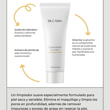 Limpiador facial Caléndula de la marca Farmasi eliminar manchas, hidratar, cicatrizar - Img 118813445