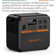 Estación de energía de 1800w pico 2700w y 1440wh marca bluetti en 900 usd - Img 57303664