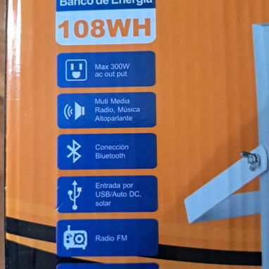 Estación de Energía portátil con Panel Solar - 2/5