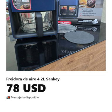 Freidora de aire y hornos electricos - Img 118079193