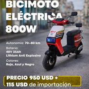 Bici moto Eléctrica. Rebajada - Img 56415859