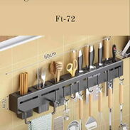 Organizador de utensilios de cocina, papel tapiz marmoleado - Img 44984680