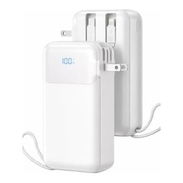 POWER BANK LHUOED 50000MAH USB-C CON CABLES Y ENCHUFE INTEGRADO ENVÍO DISPONIBLE + GARANTÍA - Img 56840302