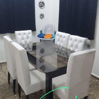 Juegos de comedor disponible modernos con maxima calidad y garantía transporte incluído.. - 8/10