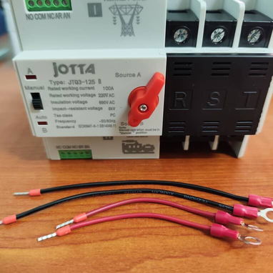 Interruptor de tranferencia automática 100A 3 polos Bobina a 220v - Img 118523975